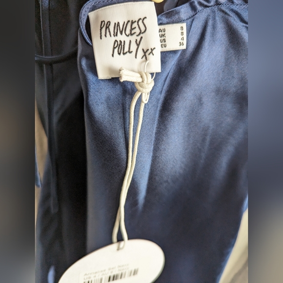 Princess Polly ANNALISE Set in Navy Size 4 - Picture 11 of 16